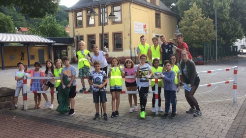 Sauberhafter Schulweg 009