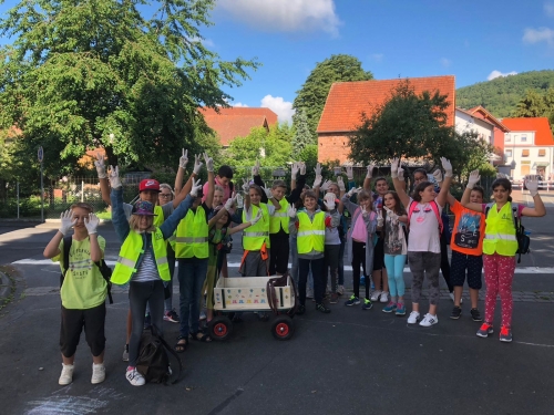 Sauberhafter Schulweg 016