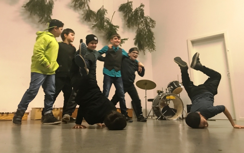 Weihnachtsfeier Klasse3a rap