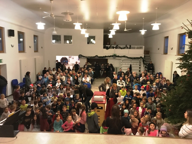 Weihnachtsferier Publikum