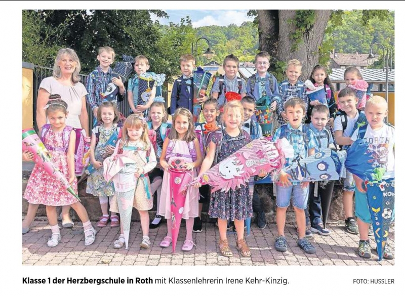 Klasse 1 Einschulung