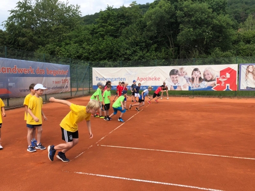 Tennis lauf