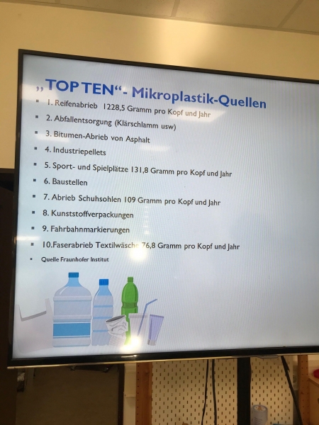 Aktionstag Plastik Mikroplastik