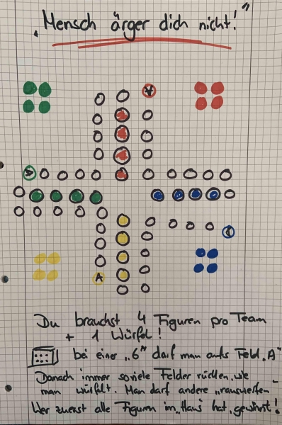 Corona Brettspiele Mensch ärger