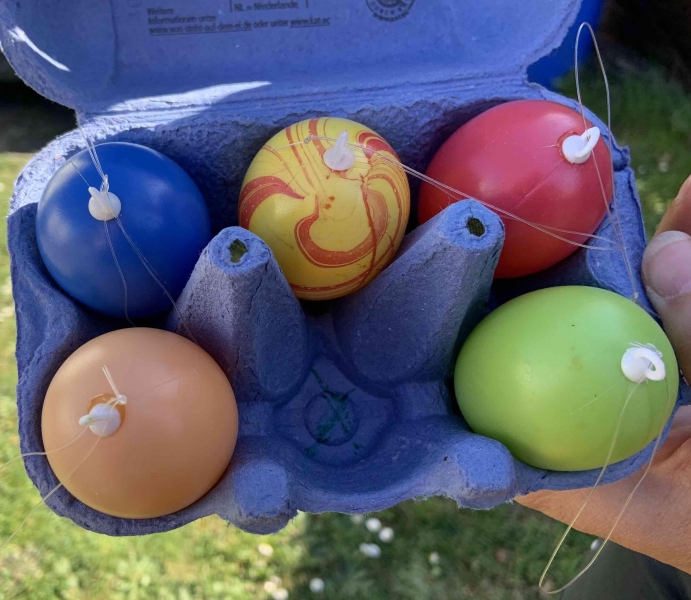 Corona Eierspiele Kartonwerfen2