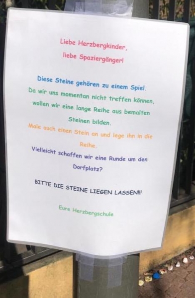 Corona Steine Anweisung