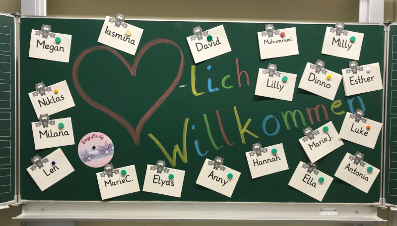 Einschulung 2021 Klassenraum