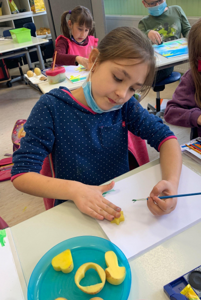 Kartoffeldruck Amalia