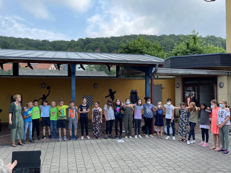 Verabschiedung Kl. 4 alle