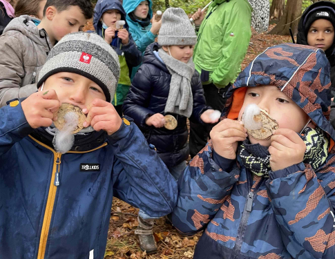 Wald Klasse 3 Seifenblasen