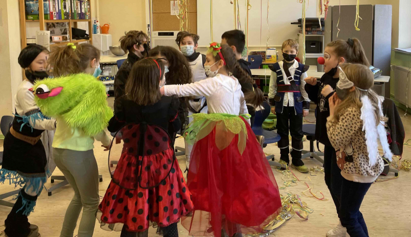 Fasching 2022 Klasse 3
