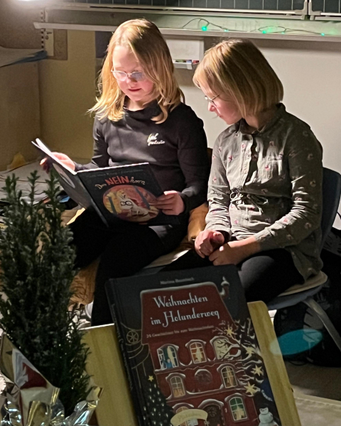 Vorlesetag 2022 Zwillinge