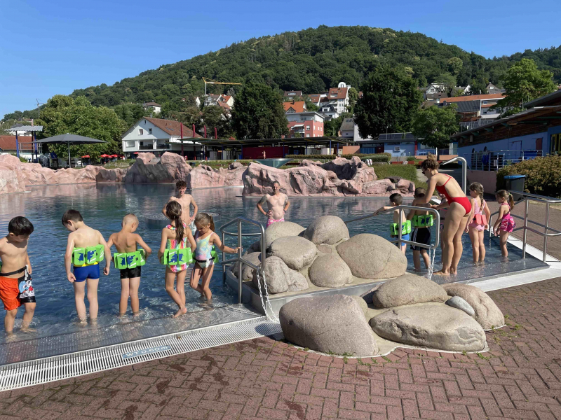 SAT Schwimmen Wassergewöhnung