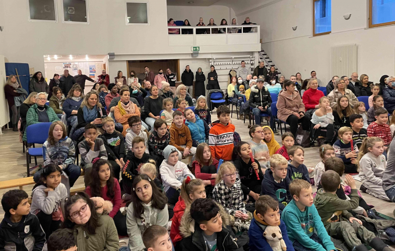 WEihnachten Vorferienfeier Publikum