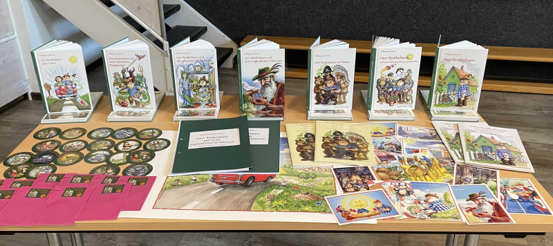 Autorenlesung 2023 Tisch