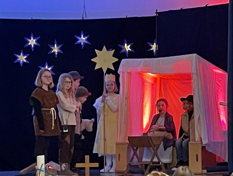 Krippenspiel 2023 Krippe