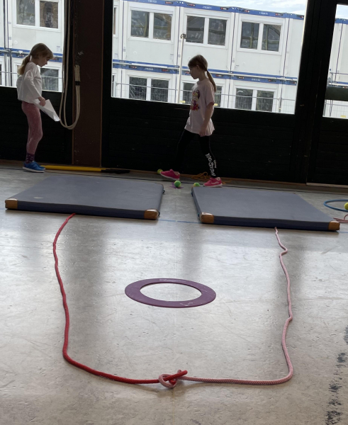 Minigolf Amelie und Adelina