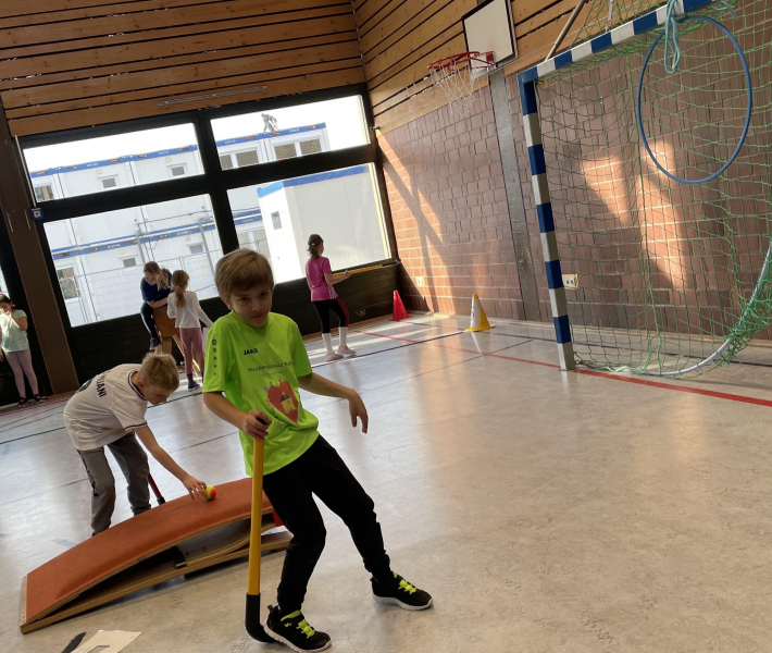 Minigolf Tom und Sebastian