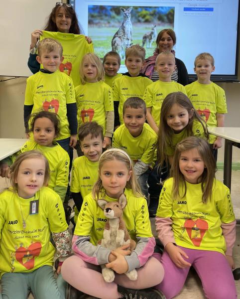 Schul Tshirts Kängurus