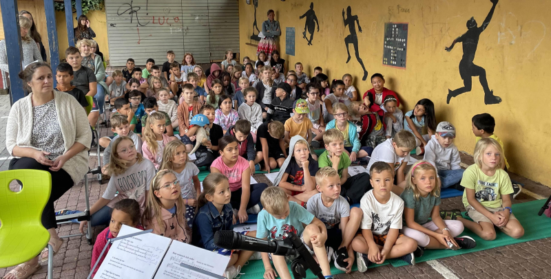 Schuljahresanfangsgottesdienst 2023 vorne