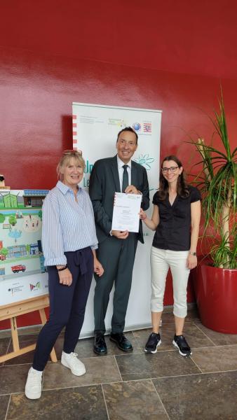 Auszeichnung Umweltschule Herzbergschule 2023