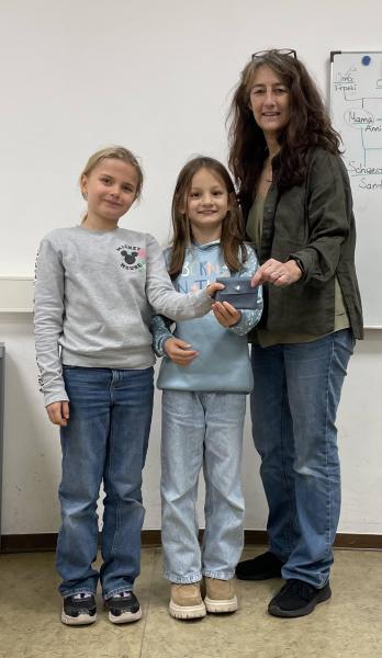 Limospende Übergabe