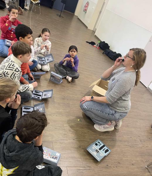 Bläserklasse Mundstück