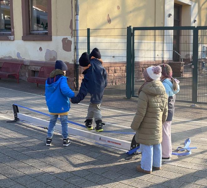 Einmaleins Slackline