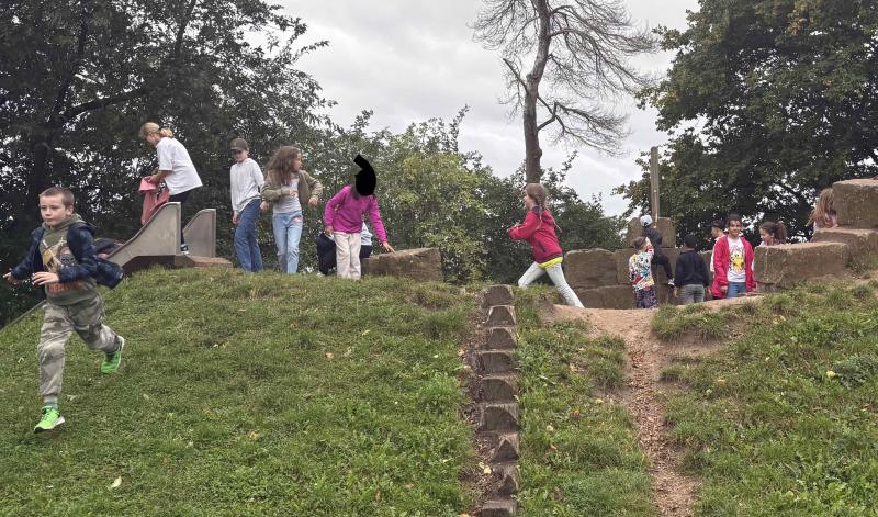 KLassenfahrt 1 Spielplatz