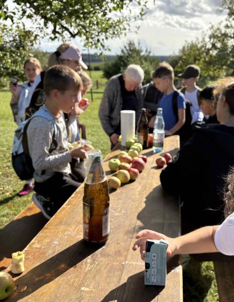 Klassenfahrt 1 Apfelsaft
