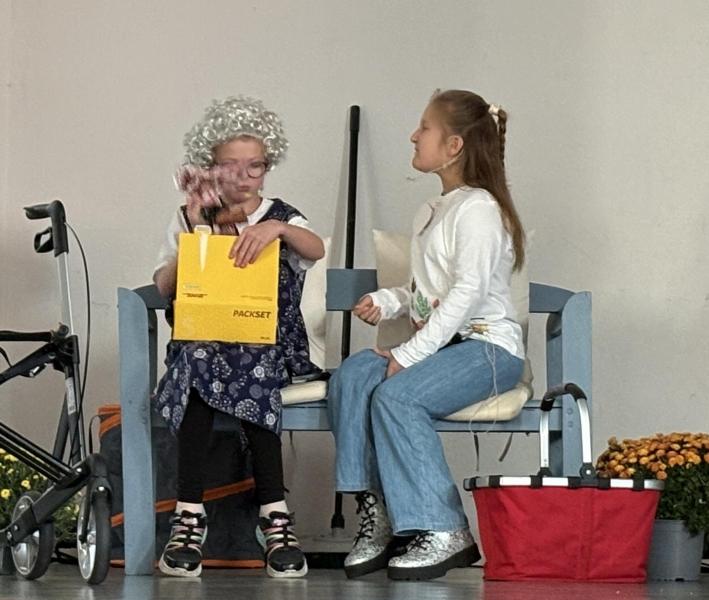 Theaterprojekt wilde Hühner Hanna Marie