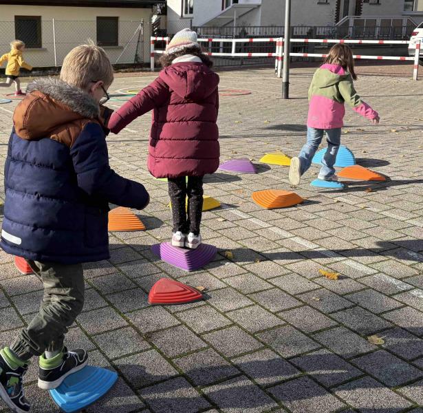 Vorschultag Flusssteine