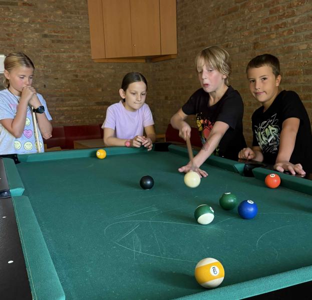 KLassenfahrt Tag 2 Billard