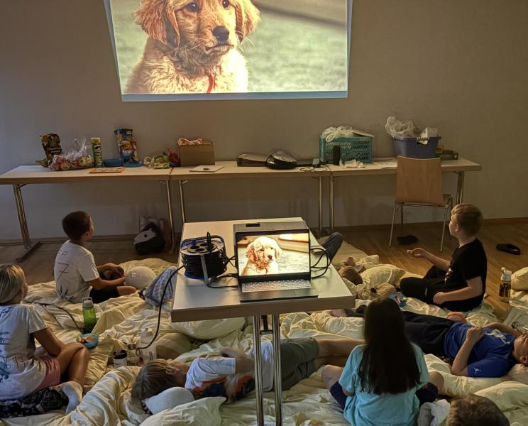 KLassenfahrt Tag 2 Kino