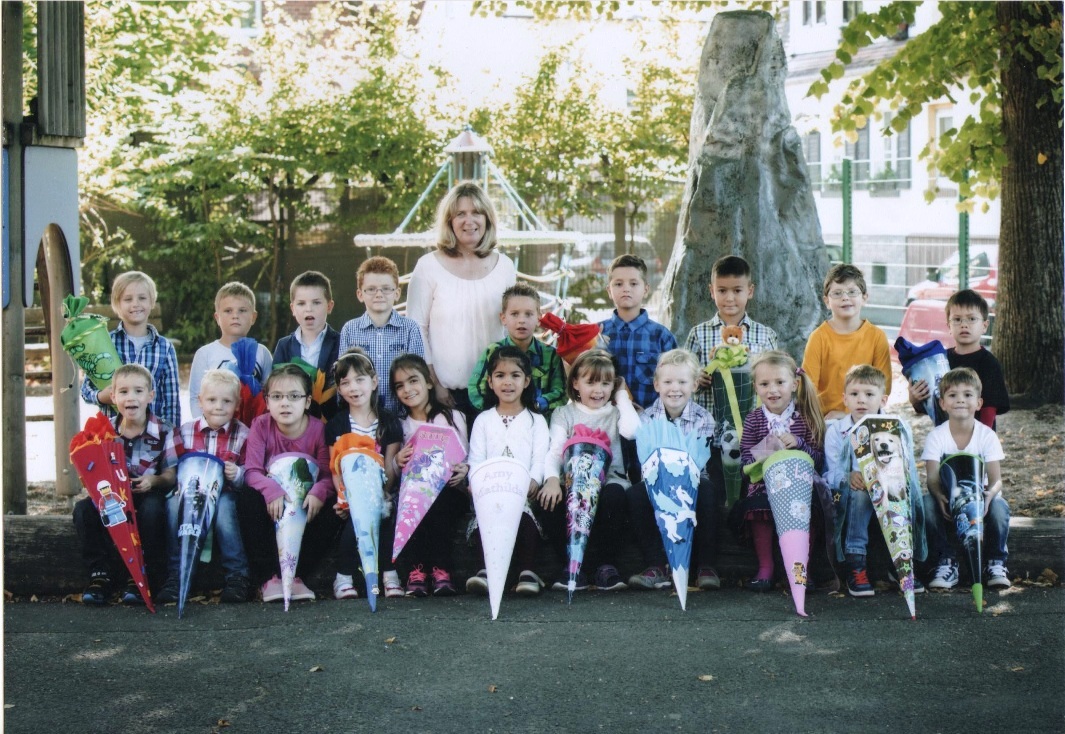 Klassenfoto 1. Klasse Fr.Kehr Kinzig