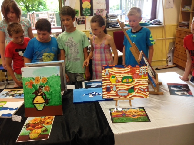Vernissage Besuch Klasse 3
